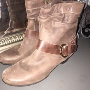 Pikolinos Brown Leather Bootie